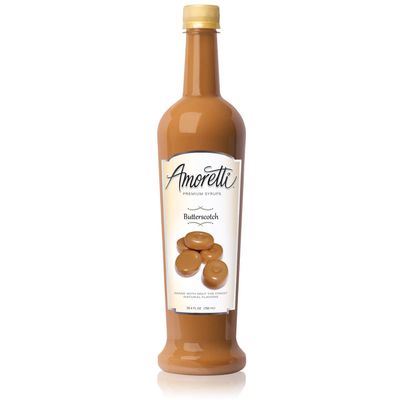 Amoretti Premium Syrup, Butterscotch, 25.4 Ounce (Pack of 12)