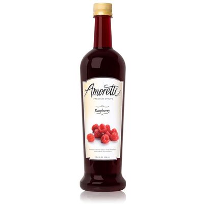 Amoretti Premium Syrup, Raspberry, 25.4 Ounce (Pack of 12)
