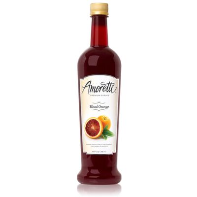Amoretti Premium Syrup, Blood Orange, 25.4 Ounce (Pack of 12)