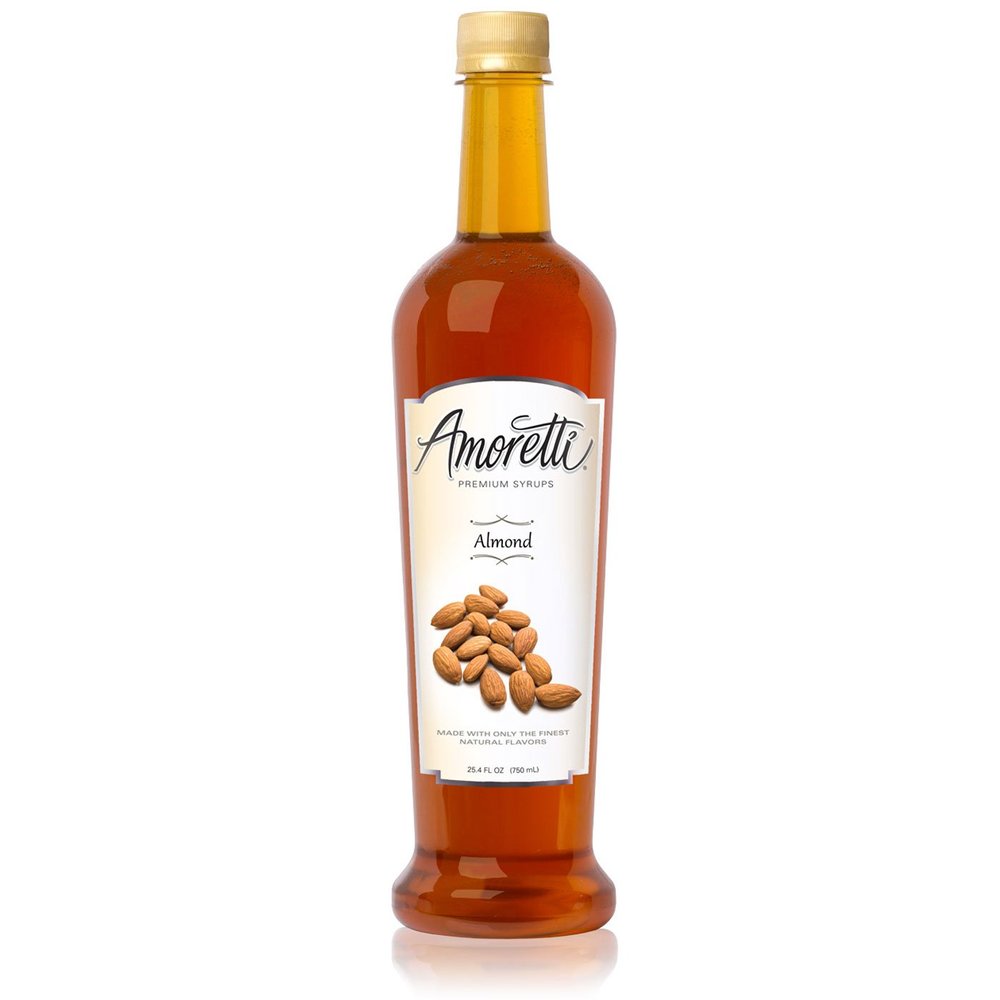 Amoretti Premium Syrup, Almond Orgeat, 25.4 Ounce (Pack of 12)