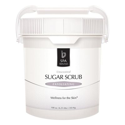 Bon Vital Exfoliating Sugar Scrub, Unscented, 100 oz. Pail