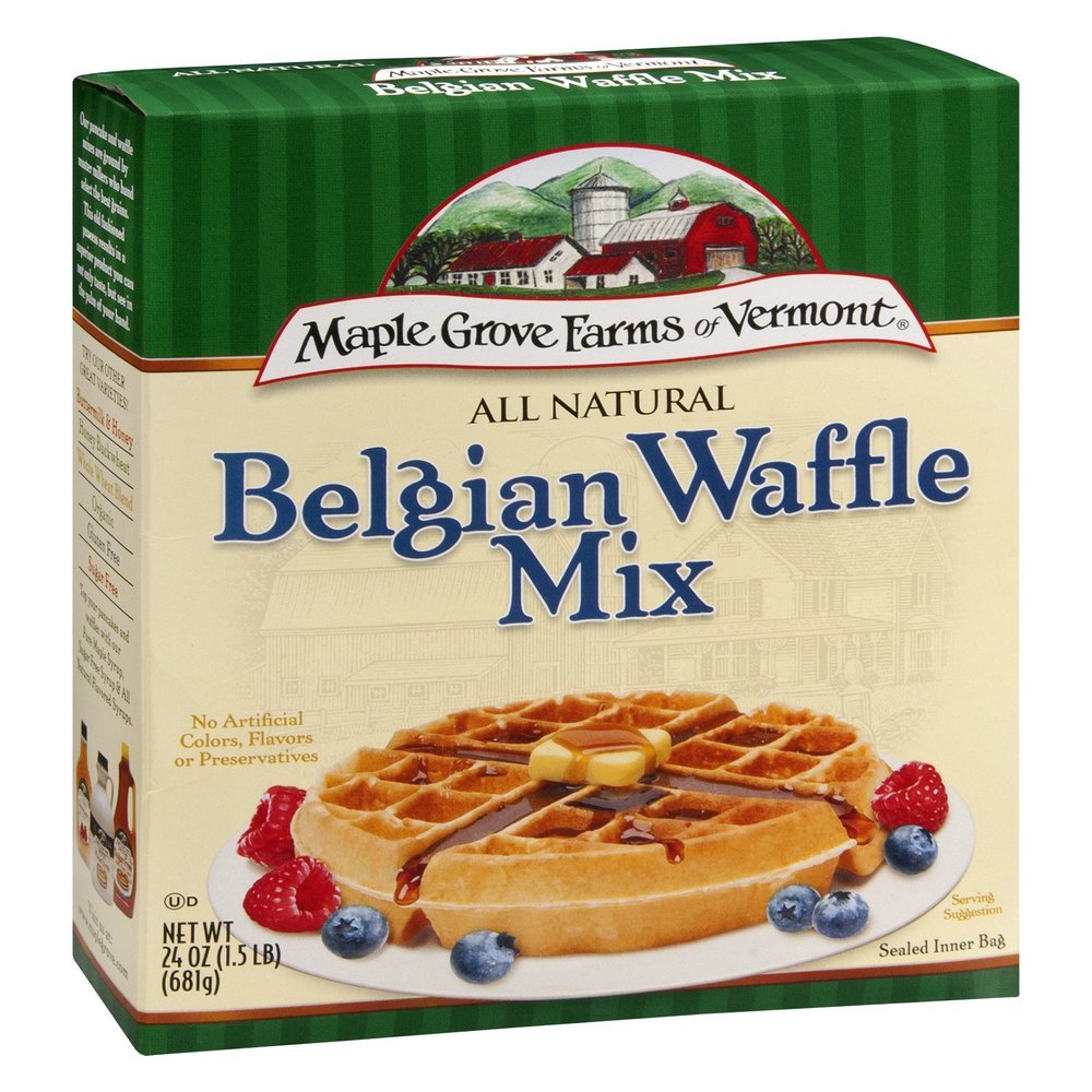 Maple Grove Farms All Natural Belgian Waffle Mix, 24 oz12