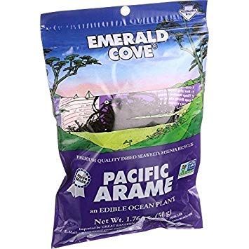 Emerald Cove Pacific Arame - Sea Vegetables - Silver Grade - 1.76 oz - Case of 6