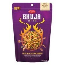 BHUJA Nut Mix, 7-Ounce Bags (Pack of 6) ( Value Bulk Multi-pack)