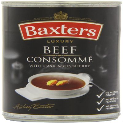 Baxters Luxury Beef Consomme Soup 400 g (Pack of 12)