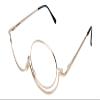 Calabria Make-Up Glasses in Gold +1.50 view 1