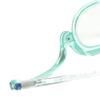 Calabria Flip Up Magnifying Makeup Reading Glasses +2.00 Blue Eye Make Up Cosmetic Rotating Single Lens Readers w/Soft Case view 3