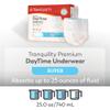 Tranquility Premium Daytime Disposable Absorbent Underwear (16 Count) - L, 44-54 in. Waist - Super Absorbency, Breathable All-Day Comfort - Adult Diapers view 2