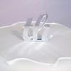 th Cake Topper Mirrors - 4.5cm + 4cm Spike view 1