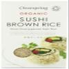 Clearspring Organic Brown Sushi Rice 500 g (Pack of 4) view 1