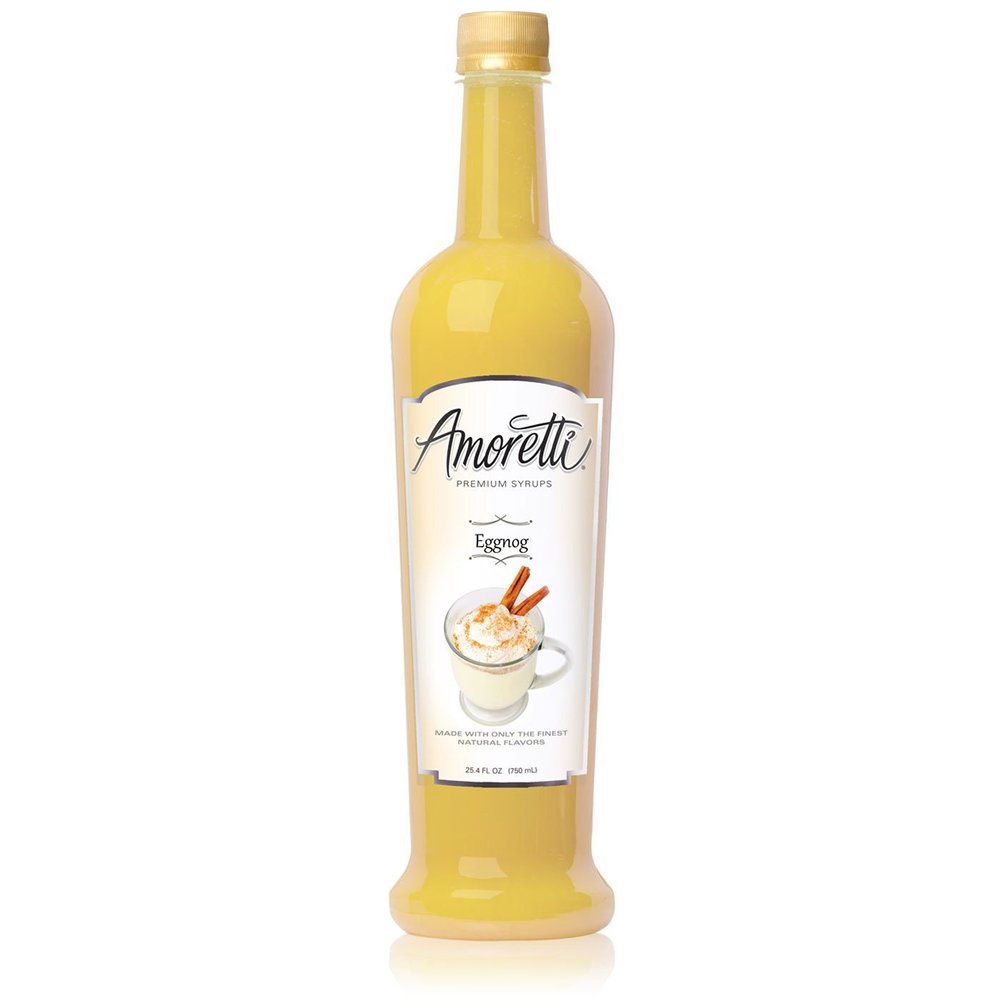 Amoretti Premium Syrup, Eggnog, 25.4 Ounce