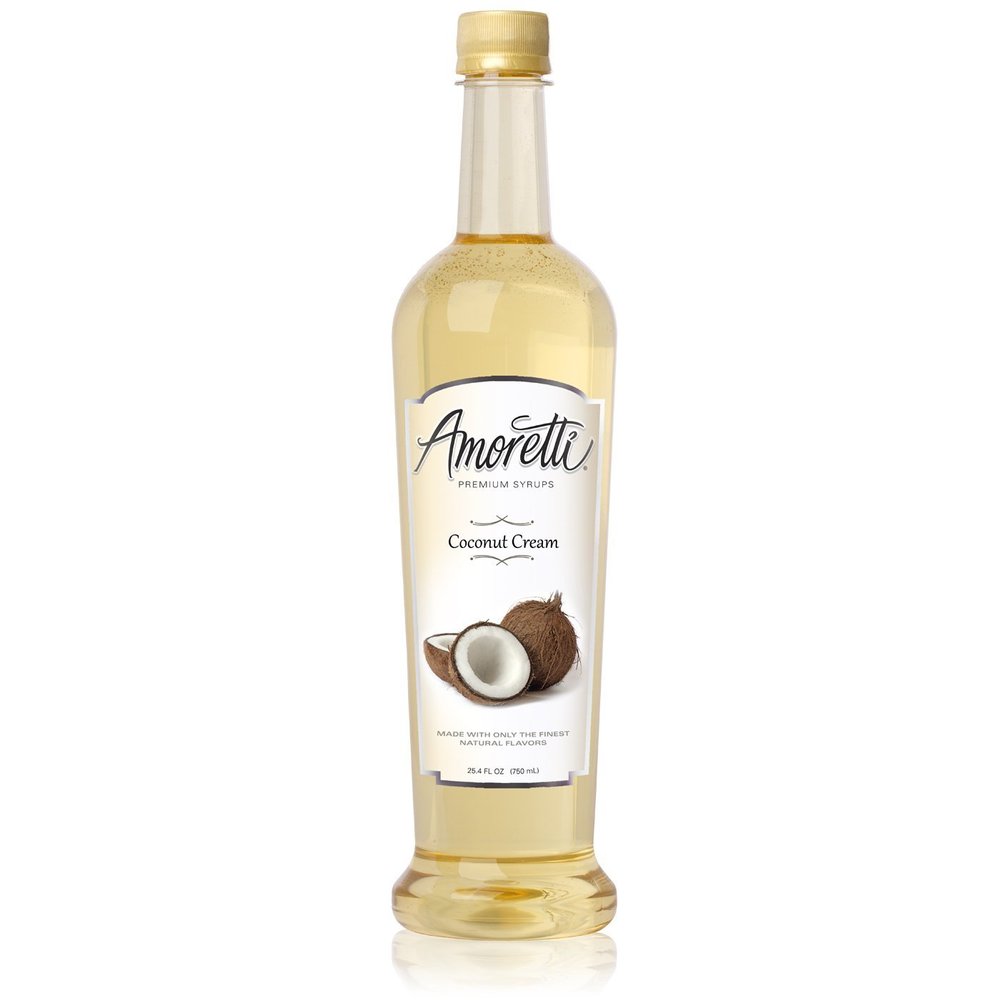 Amoretti Premium Syrup, Coconut Cream, 25.4 Ounce