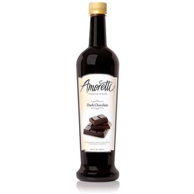 Amoretti Premium Syrup, Dark Chocolate, 25.4 Ounce