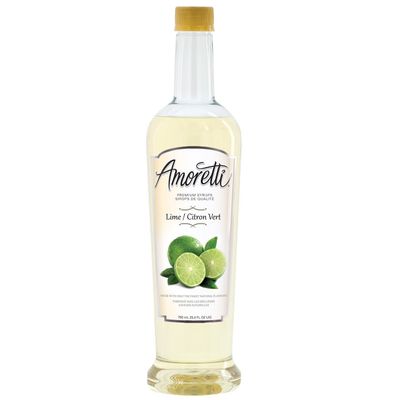 Amoretti Premium Syrup, Lime, 25.4 Ounce