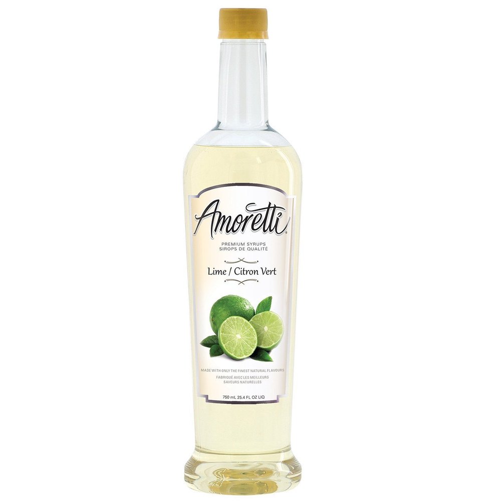 Amoretti Premium Syrup, Lime, 25.4 Ounce