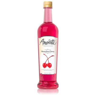 Amoretti Premium Syrup, Maraschino Cherry, 25.4 Ounce
