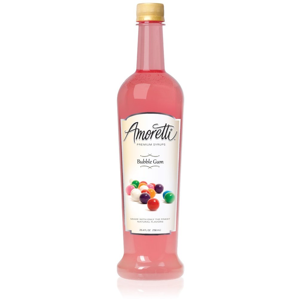 Amoretti Premium Syrup, Bubble Gum, 25.4 Ounce