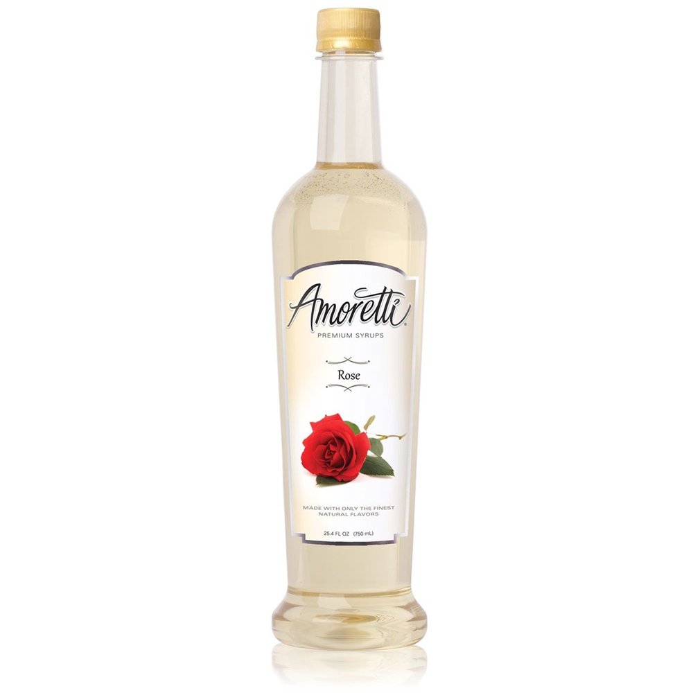 Amoretti Premium Syrup, Rose, 25.4 Ounce