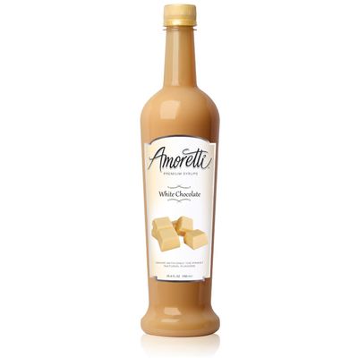 Amoretti Premium Syrup, White Chocolate, 25.4 Ounce