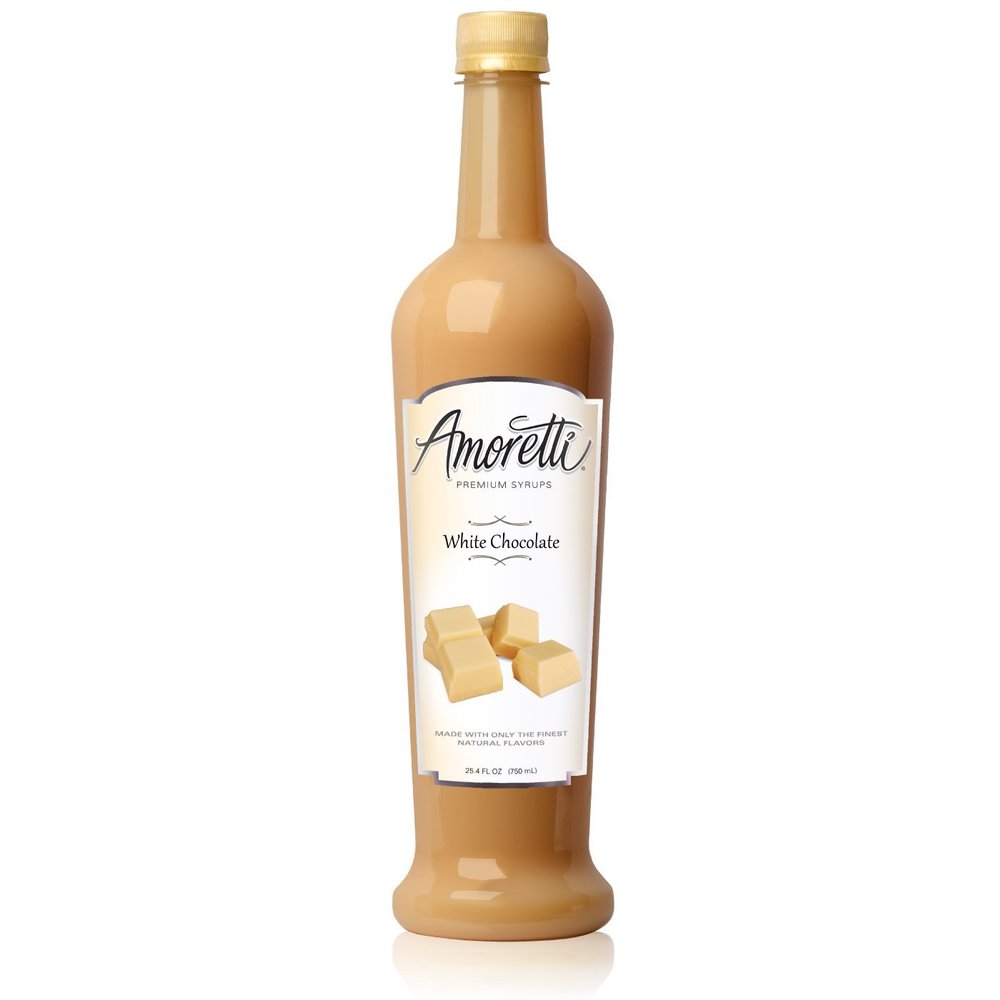 Amoretti Premium Syrup, White Chocolate, 25.4 Ounce