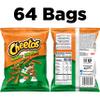 Cheetos Cheese Flavored Snacks, Cheddar Jalapeno Crunchy, 2 Ounce (Pack of 64) view 2