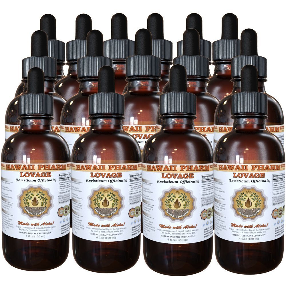 Hawaii Pharm Lovage (Levisticum officinale) Liquid Extract 15x4 oz