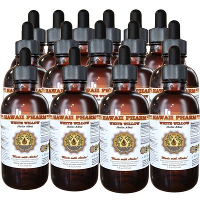 Hawaii Pharm White Willow (Salix alba) Liquid Extract 15x4 fl.oz