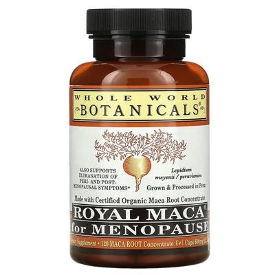 Whole World - Royal Maca 120 Gel Caps - Menopause Support