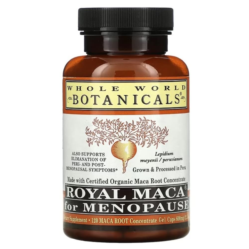 Whole World - Royal Maca 120 Gel Caps - Menopause Support