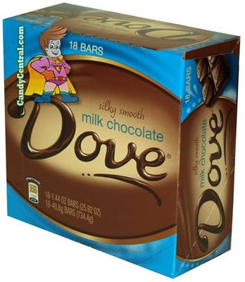 Dove Milk Chocolate Bar 1.44 oz (18 Ct)