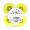 4 Pack of Pineapple Scented Mineral Oil Based Up to 8 Hour Scented Tea Lights by The Gel Candle Company view 1