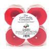 4 Pack Cherry Scented Mineral Oil Based 8 Hours Each Tea Lights by The Gel Candle Company view 1