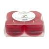 4 Pack Cherry Scented Mineral Oil Based 8 Hours Each Tea Lights by The Gel Candle Company view 3