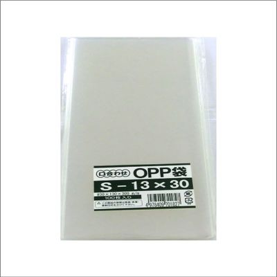 Moriyama Kasei OPP Bags, S-13 x 30, 100 Pieces, Transparent