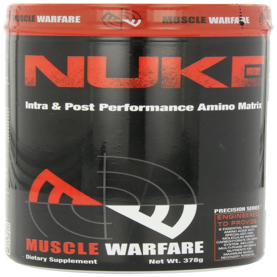 Muscle Warfare Nuke Diet Supplements, Raspberry Nectar