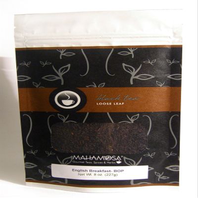 Mahamosa Classic Black Tea Blend Loose Leaf (Looseleaf) - English Breakfast- BOP 8 oz