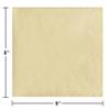 Creative Converting Touch of Color 2-Ply 50 Count Paper Beverage Napkins, Ivory view 3