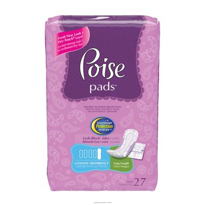 6933593PK - Poise Ultimate Long Extra Coverage Pad 15-3/5