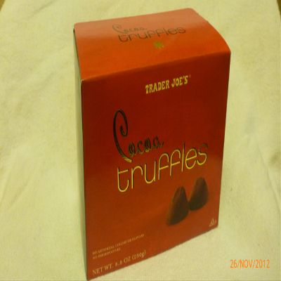 Trader Joe's Seasonal All Natural Gourmet Cocoa Truffles - Kosher