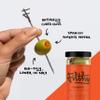 Filthy Pimento Stuffed Olives, Premium Cocktail Garnish, Spanish Pimento Pepper Stuffed Olives, Non-GMO, Gluten Free, Vegan, Naturally Cured Queen Olives Hand Stuffed in the USA, 8.5 Oz Jar, 14 Olives view 4