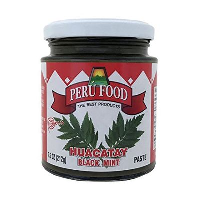 Peru Food Huacatay Black Mint Paste 7.5 Oz.