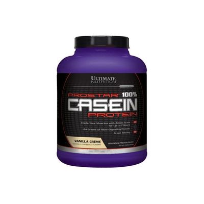 Ultimate Nutrition Prostar Micellar Casein Protein Powder 24 Grams of Protein, 9.9 Grams of EAAS, and 4.6 Grams of BCAAS-69 Servings,Vanilla Powder,5 Pounds