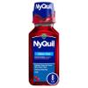 Vicks NyQuil Cough Nighttime Relief, 8 Fl Oz, Cherry Flavor - Relieves Sore Throat, Runny Nose, Cough view 1