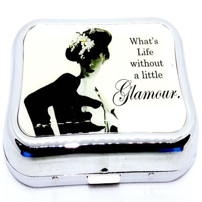 Glamour Uptown Girl Designer Contact Lens Case with Accessories
