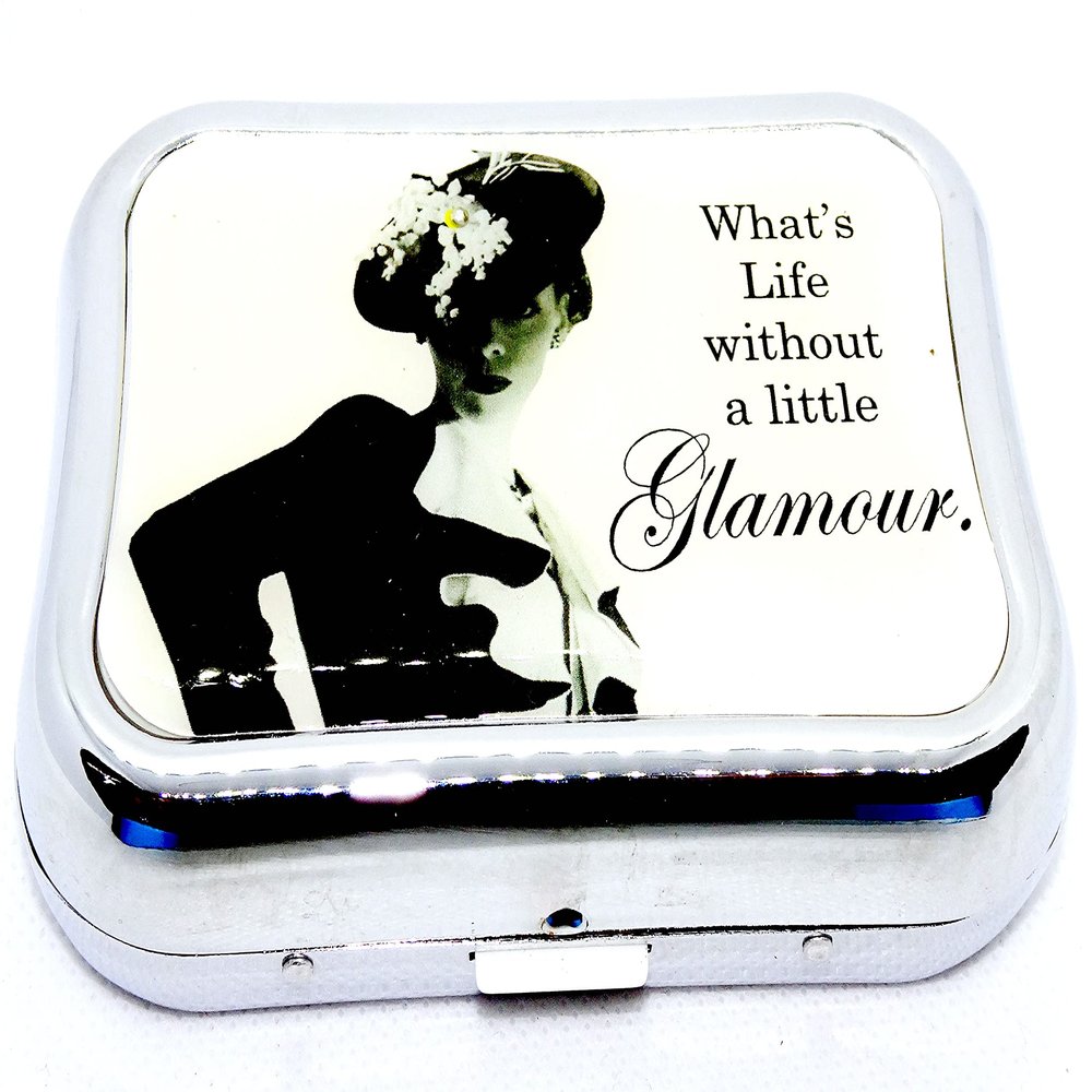 Glamour Uptown Girl Designer Contact Lens Case with Accessories