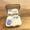 Glamour Uptown Girl Designer Contact Lens Case with Accessories view 2