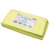 10 Pack of Yellow Lint Free Microfibre Exel Super Magic Cleaning Cloths for Polishing, Washing, Waxing and Dusting. Cleaning Accessories view 1