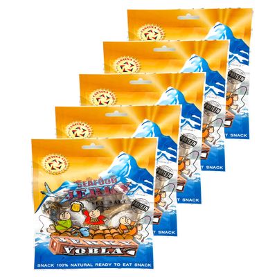 Cantina Star "Vobla" Fish Jerky (Dried Fish), 90g, Pack of 5
