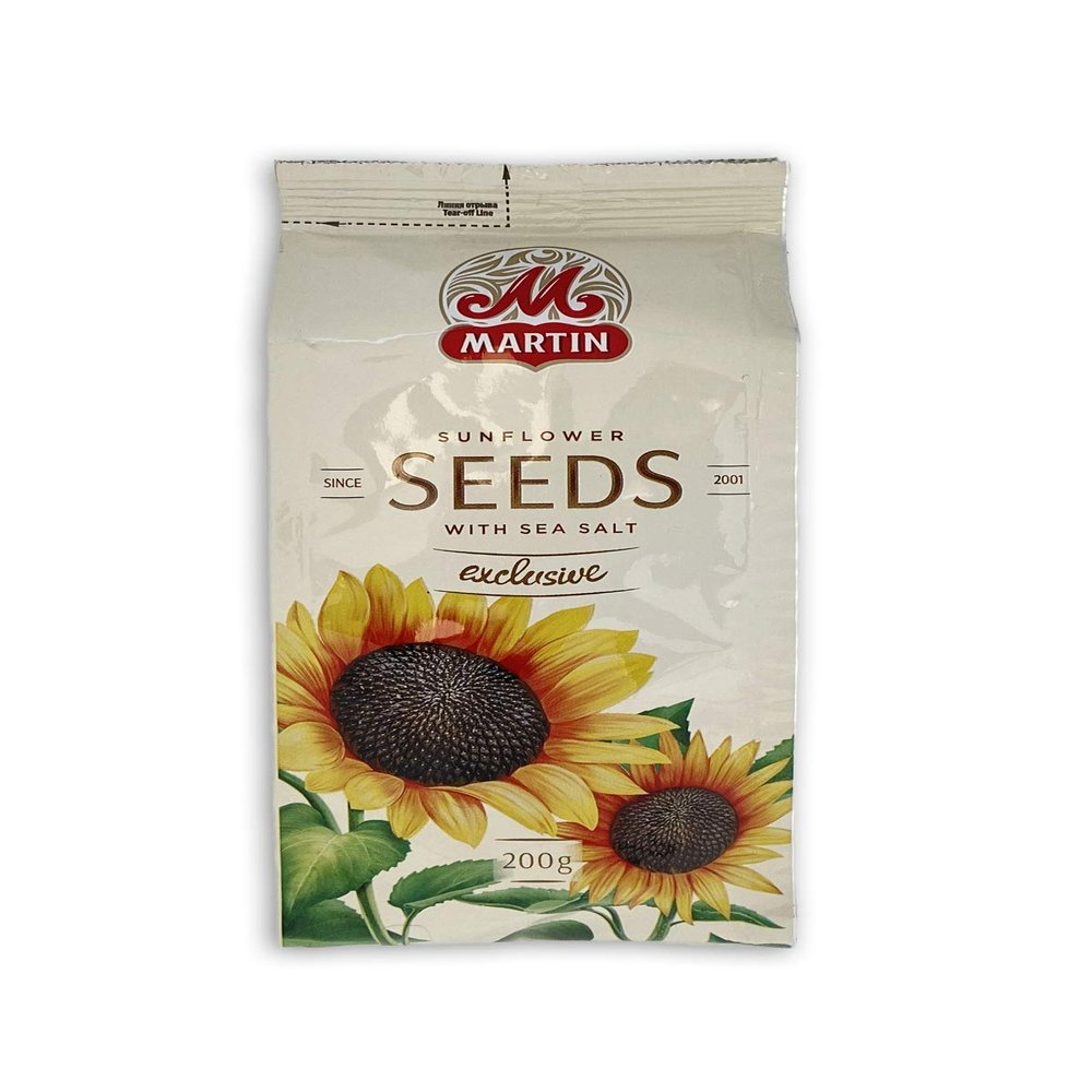 Martin Sunflower Seeds Exclusive "Sea Salt" - 7.05 Oz