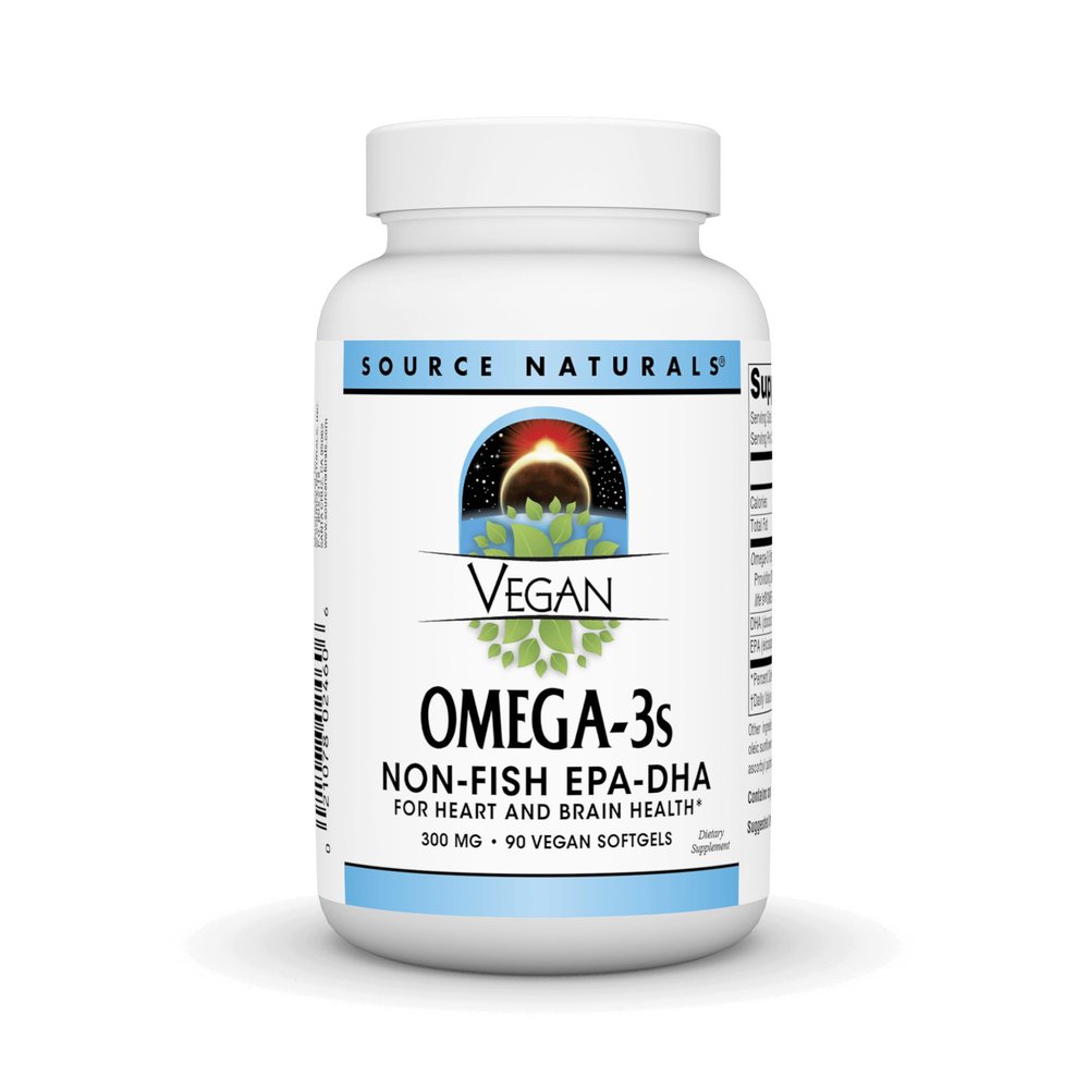 Source Naturals Vegan Omega 3s Epa-Dha* 300 mg - 90 Softgels